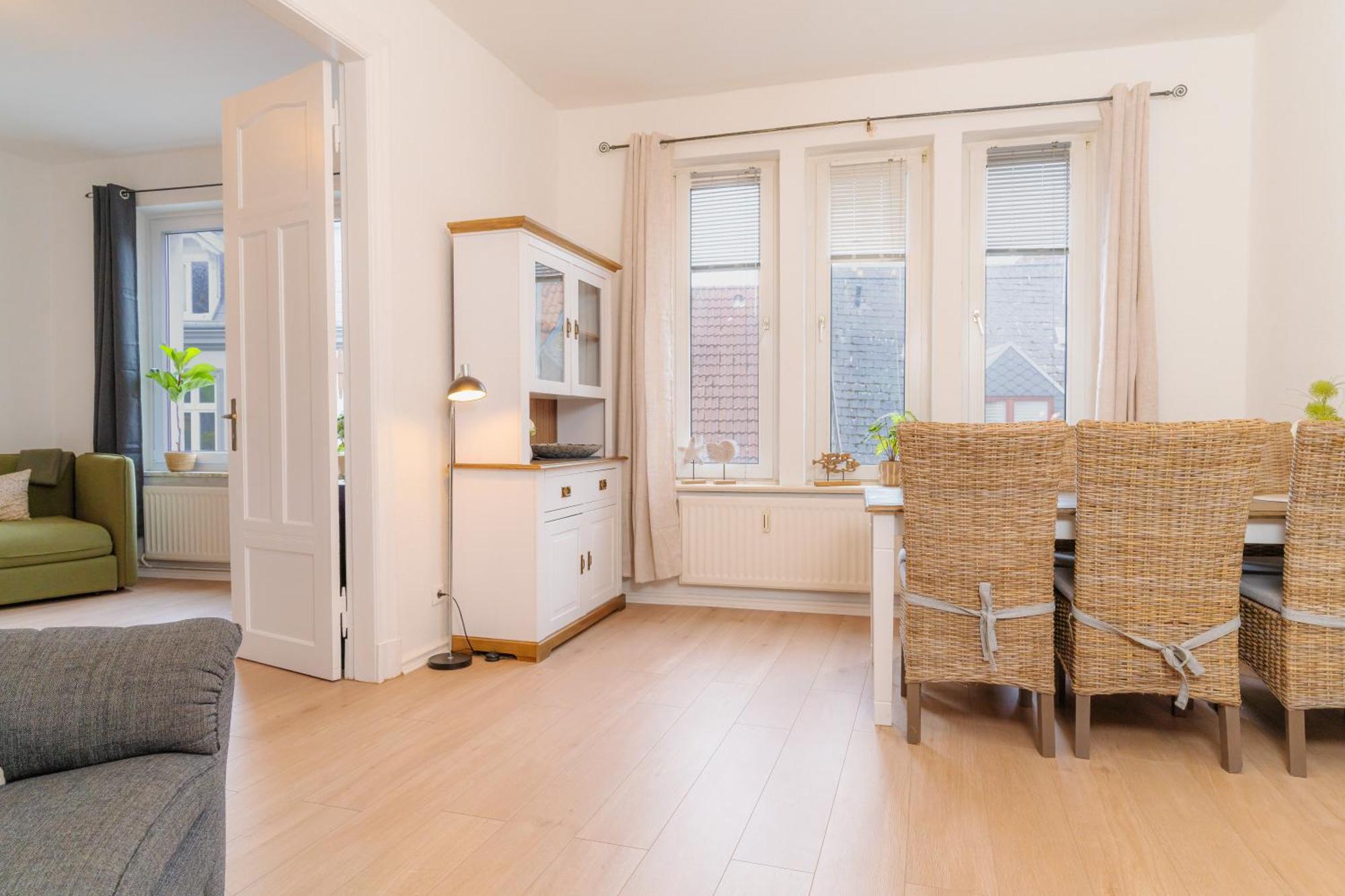 Koje St. Juergen Treppe Apartment เฟลนส์บวร์ก ภายนอก รูปภาพ